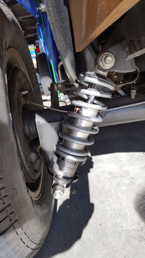 New coil overs yesterday.