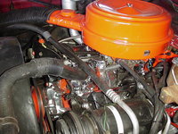 This is their Chevy Orange that I was able to bake in the oven at 200o's for about an hour.  I just got my new truck engine (390) in Feb. 1st.  Hope this is the last time for that.